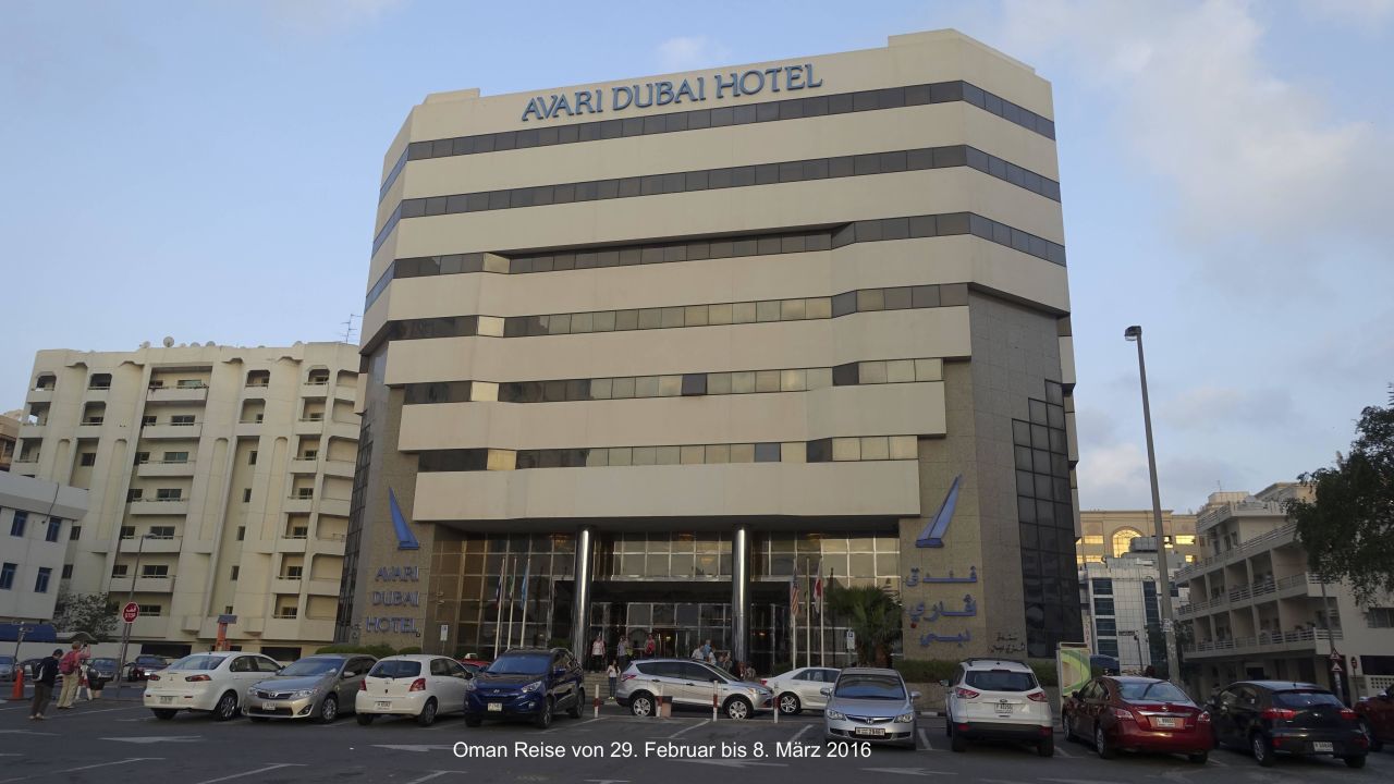 Avari Dubai Hotel-Mai 2024