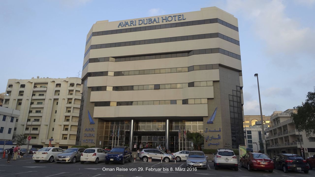 Avari Dubai Hotel-Mai 2025